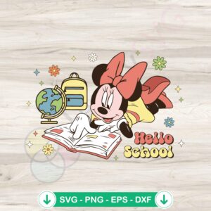 mockup-1-1740049511-1828324766.jpg Disney Minnie Mouse SVG file for Cricut cutting machine