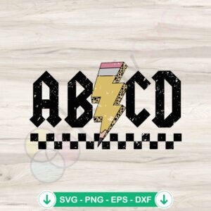 mockup-1-1740049733-772596985.jpg Back To School ABCD teacher SVG file for cutting machines