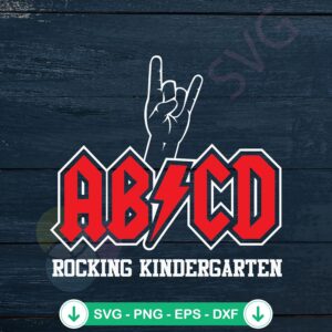 mockup-1-1740050381-1888227356.jpg ABCD Rocking Kindergarten SVG file - Cricut cut file