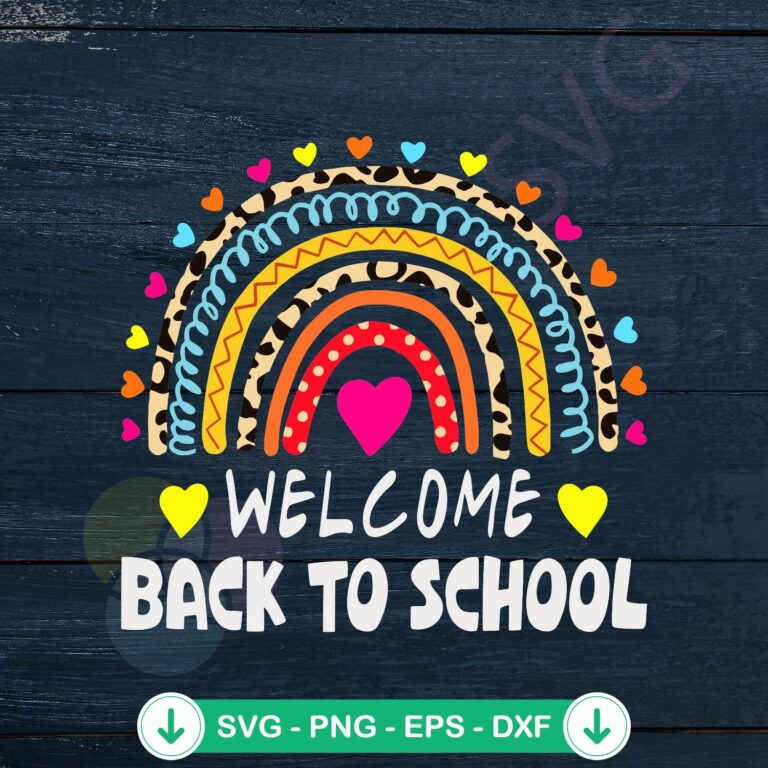 First Day of School SVG Cricut Files - Welcome Back to School Design 2 First Day of School SVG file for cricut svg cutting file