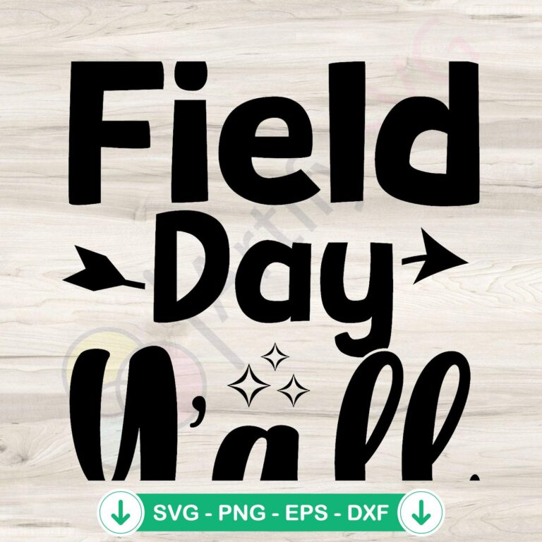 Field Day Outdoor Activity SVG Digital Download - Fun and Playful SVG File 2 Field Day Outdoor Activity SVG file for cricut cutting machine