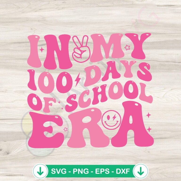 In My 100 Days Of School Era SVG Download: Fun and Educational Clipart 2 In My 100 Days Of School Era SVG file for Cricut and cutting file