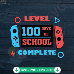 100 Days of School SVG file for cutting machine, cricut svg